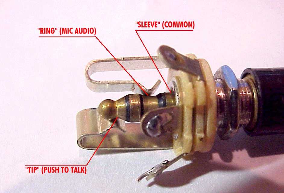 AeroElectric Connection - Aircraft Microphone Jack Wiring